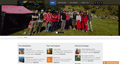 Desktop Screenshot of machupicchuterra.com
